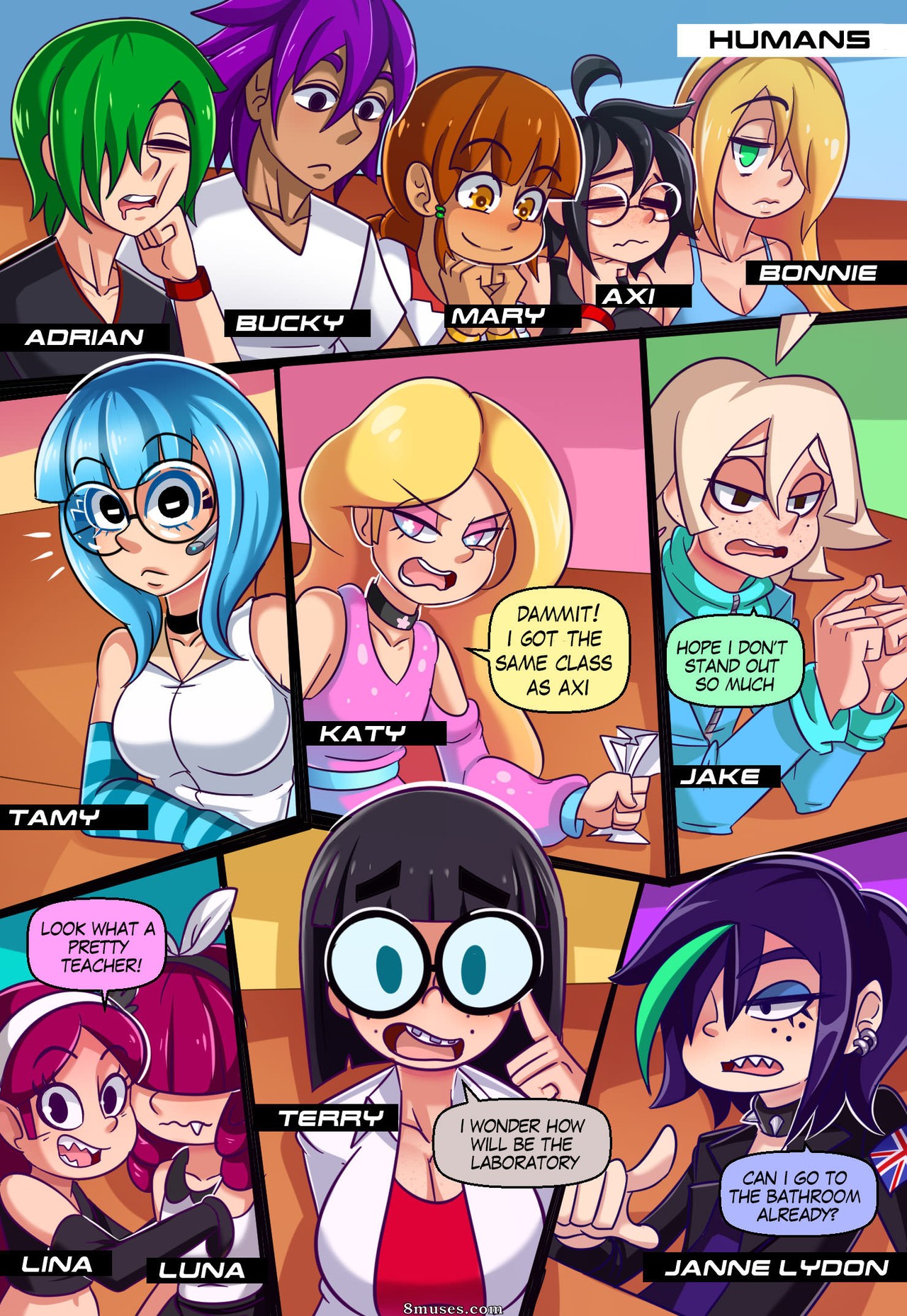 Accel Art Comics - Axi Stories 2 - Back to School - Page 7