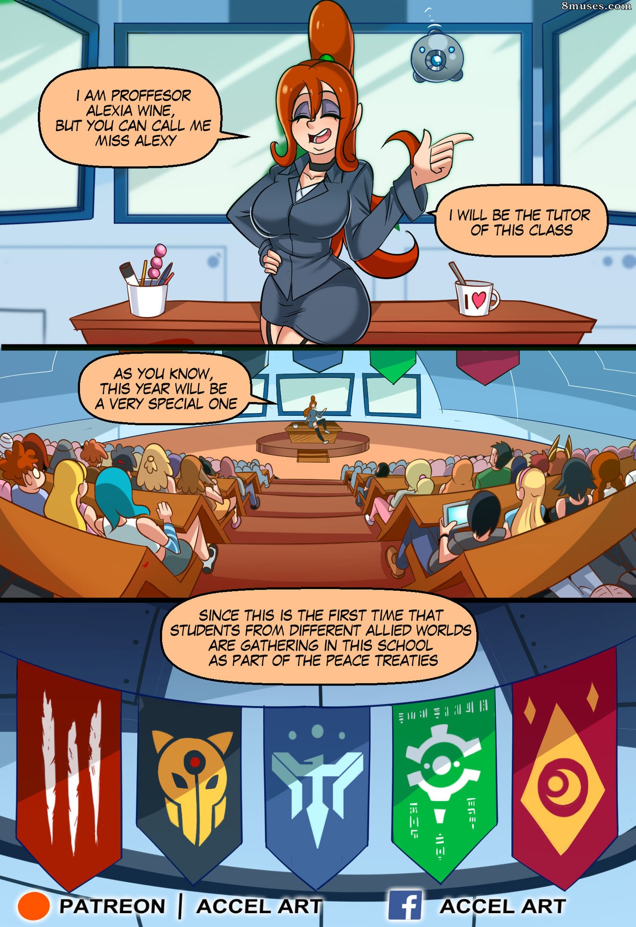 Accel Art Comics - Axi Stories 2 - Back to School - Page 6
