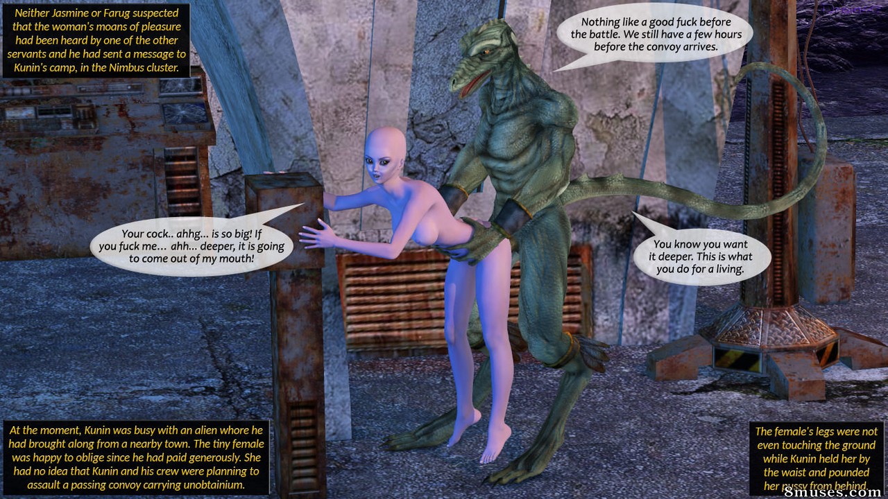 3DMonsterStories.com Comics - Provação de Jasmine - Página 293