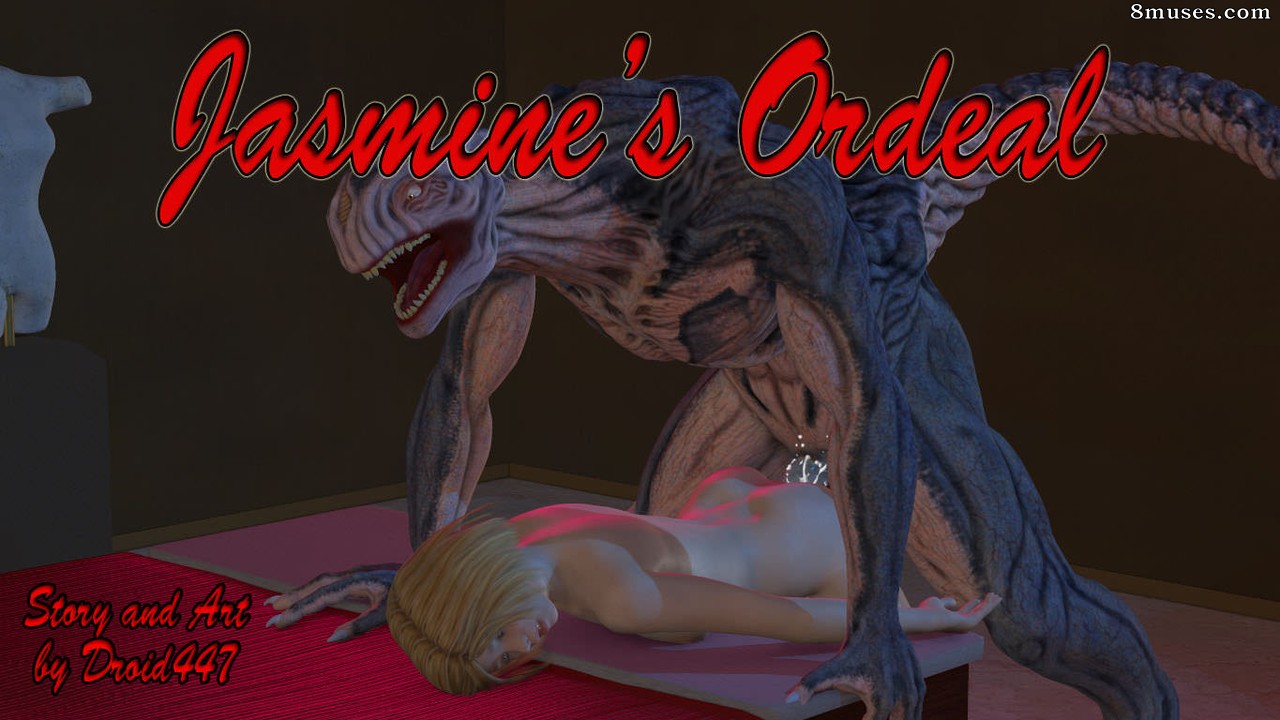3DMonsterStories.com Comics - Provação de Jasmine - Página 1