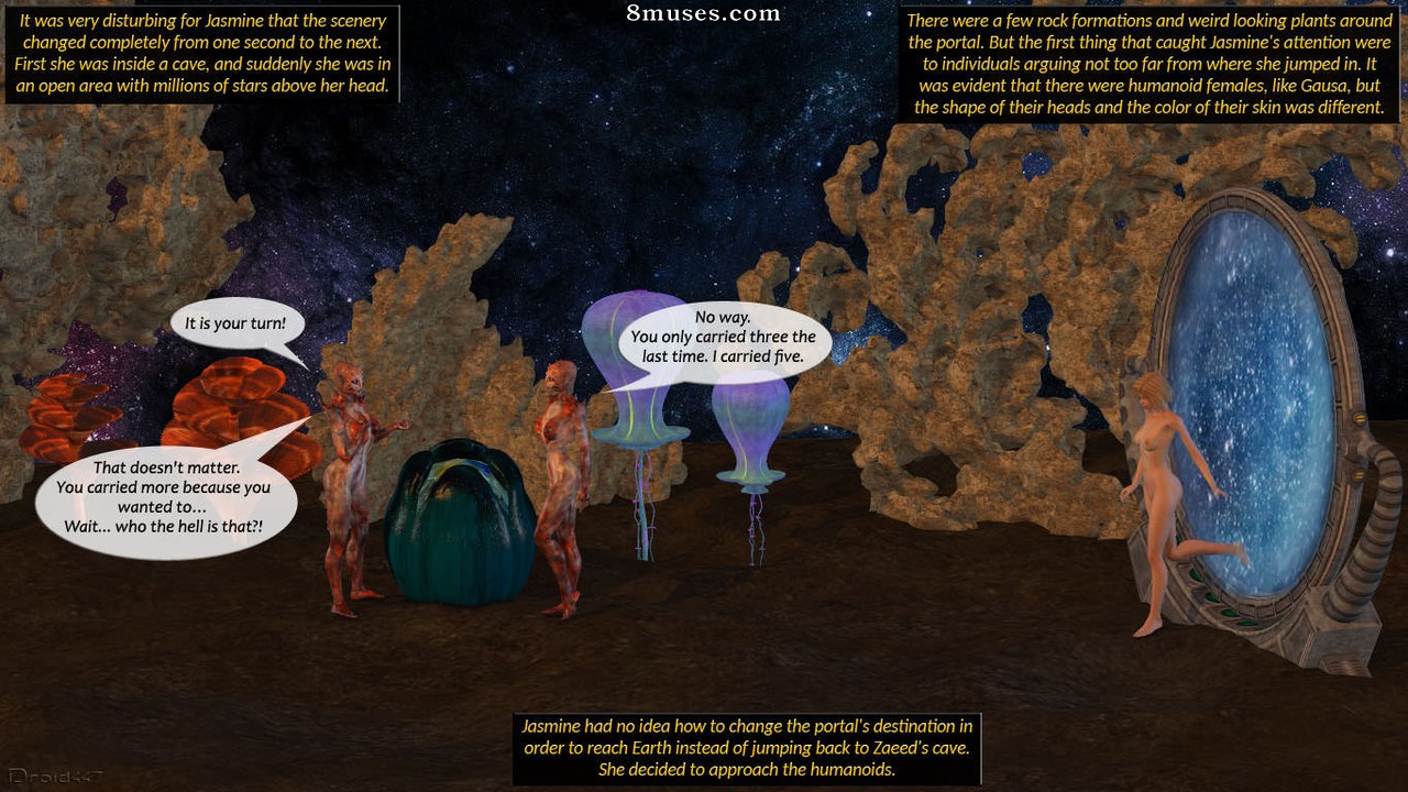 3DMonsterStories.com Comics - Provação de Jasmine - Página 86