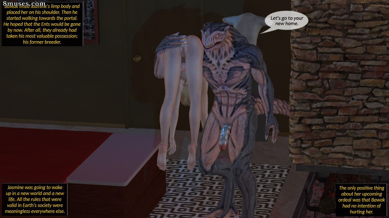 3DMonsterStories.com Comics - Provação de Jasmine - Página 21
