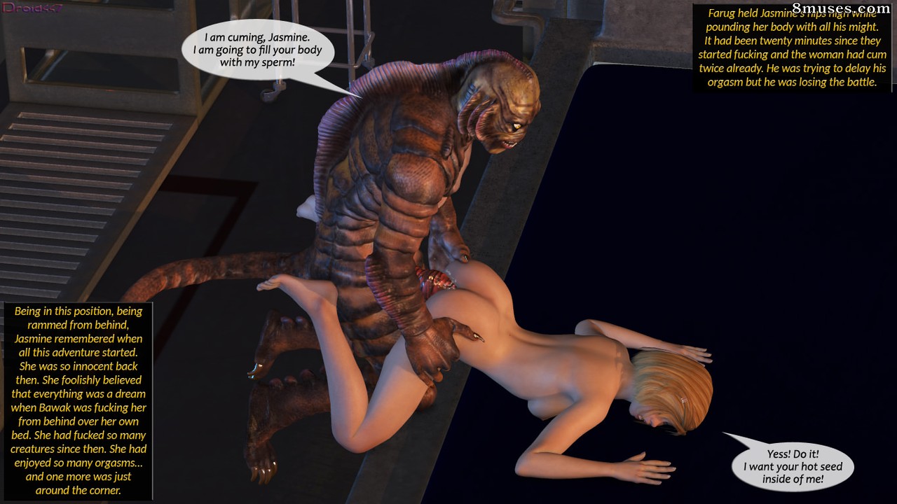 3DMonsterStories.com Comics - La prueba de Jasmine - Página 288