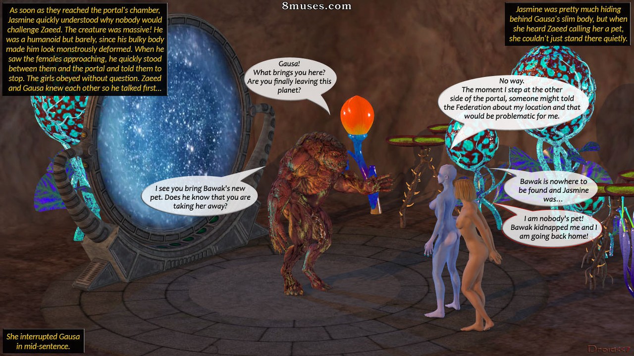 3DMonsterStories.com Comics - Provação de Jasmine - Página 62