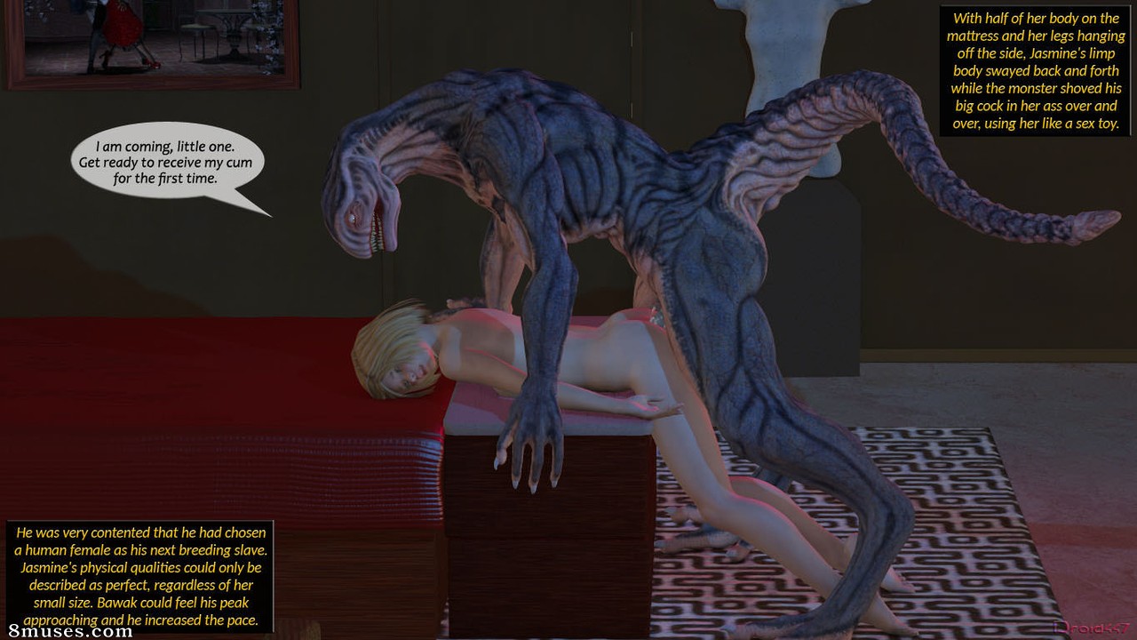 3DMonsterStories.com Comics - Provação de Jasmine - Página 19
