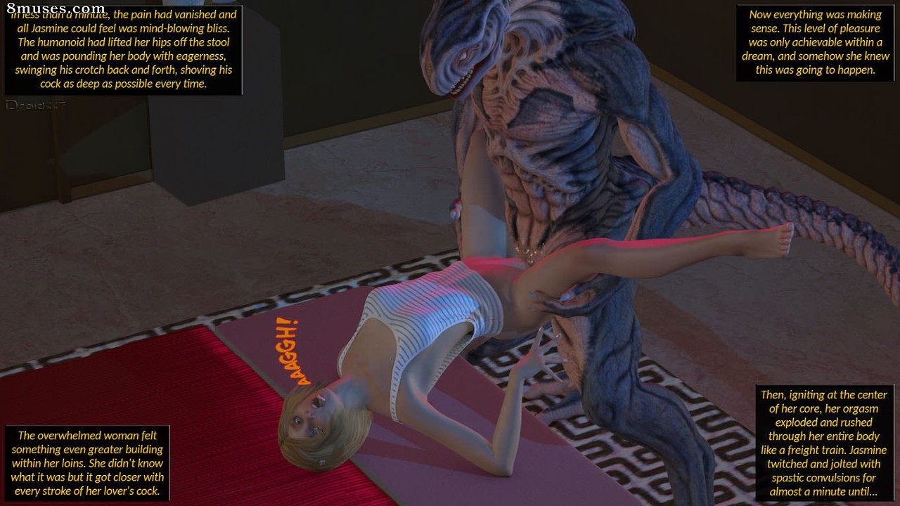 3DMonsterStories.com Comics - Provação de Jasmine - Página 10