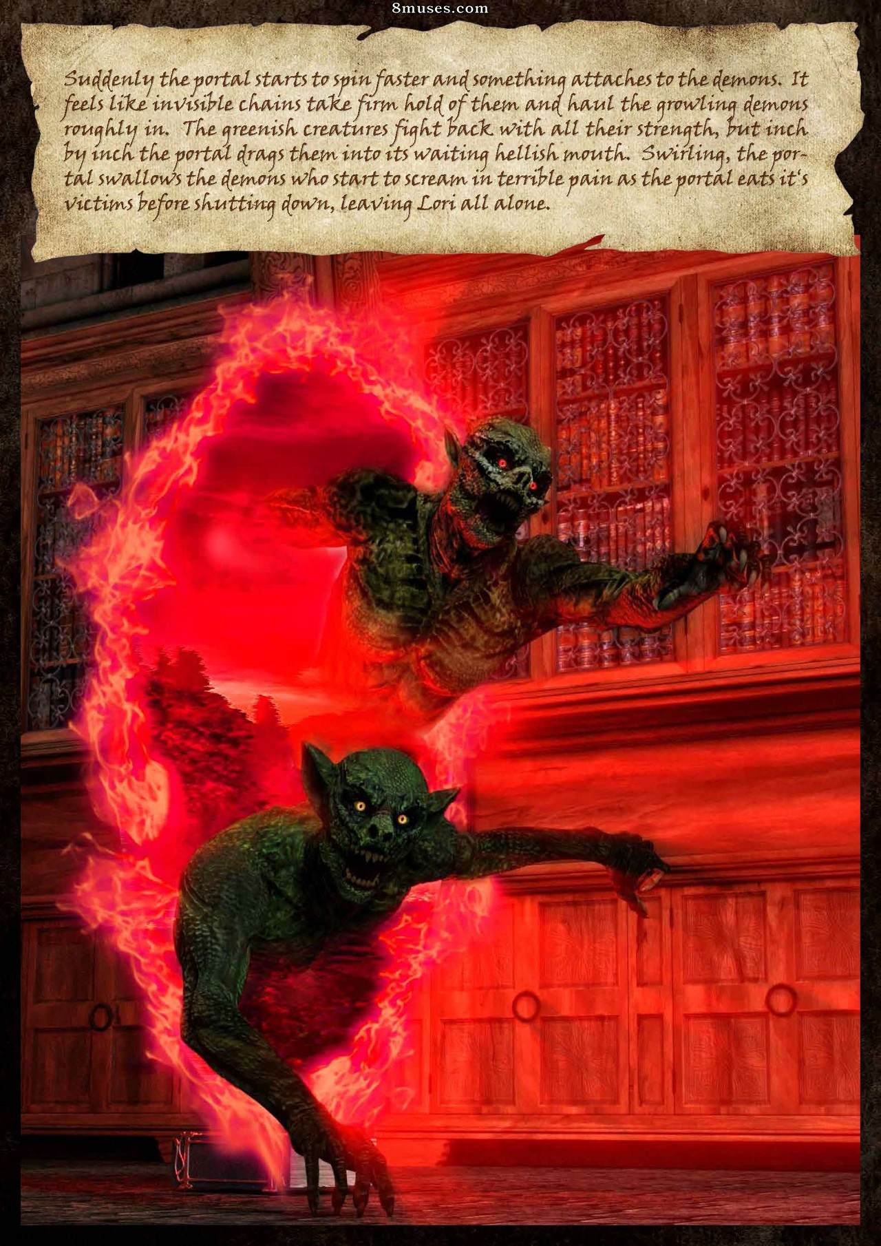 Sorceress Lori Sold To Demons - Story - Page 38