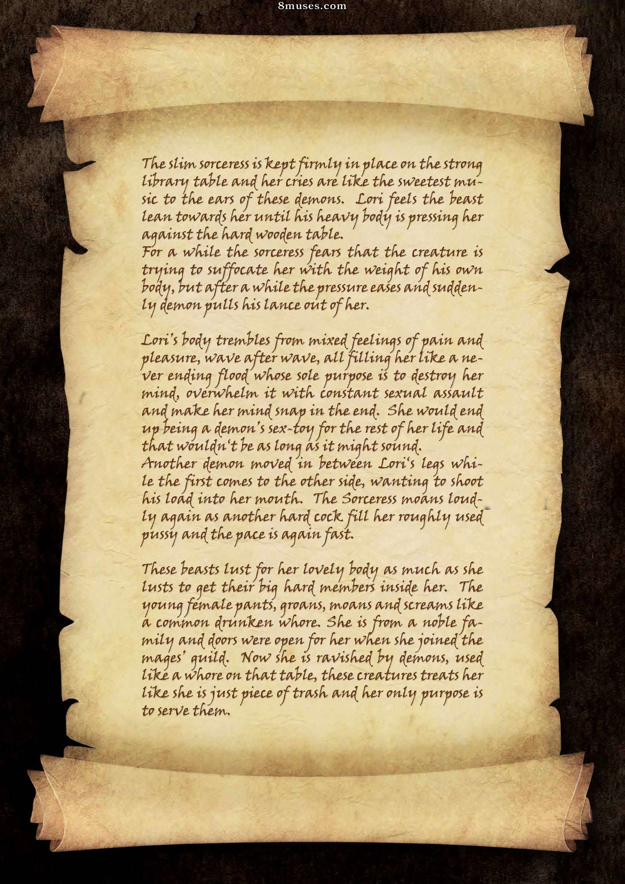 Sorceress Lori Sold To Demons - Story - Page 33