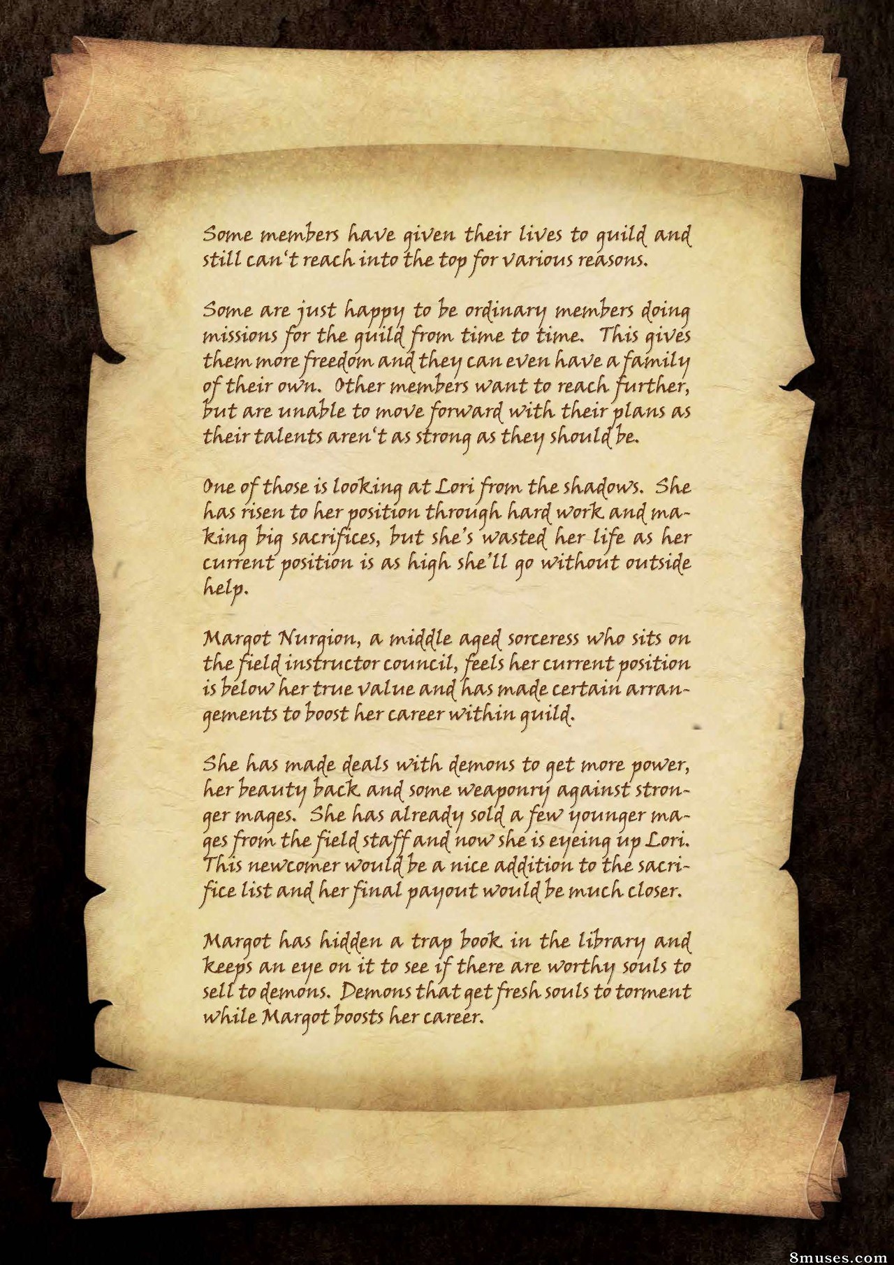 Sorceress Lori Sold To Demons - Story - Page 3