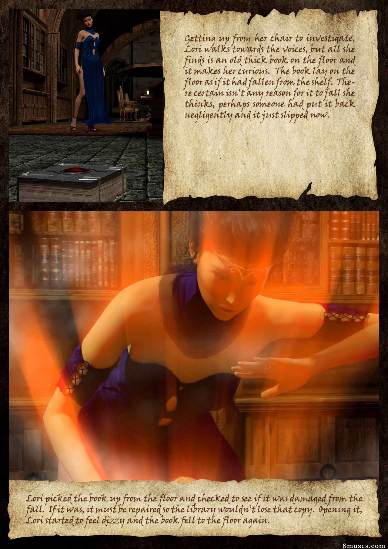 Sorceress Lori Sold To Demons - Story - Page 8