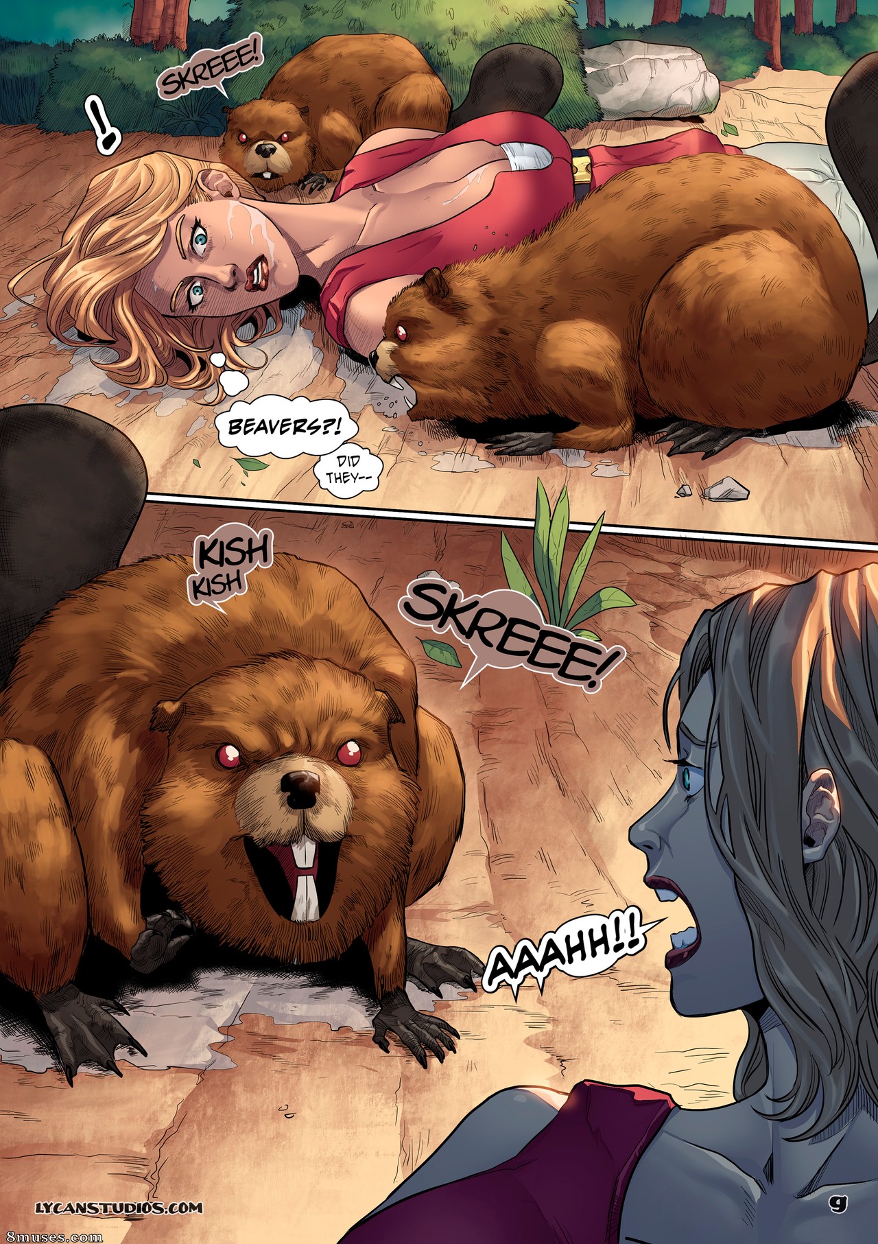 Locofuria Comics - 100 Ways to Become a Monster 32 - Beaver Attack - Page 12