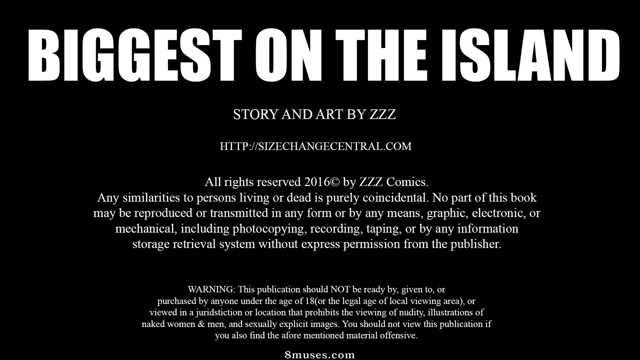 Biggest On The Island - Issue 1 - Page 1