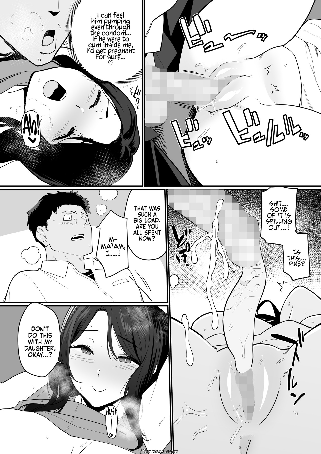 Andoryu - A mãe da minha namorada é tão sexy que não consigo me controlar - Página 15