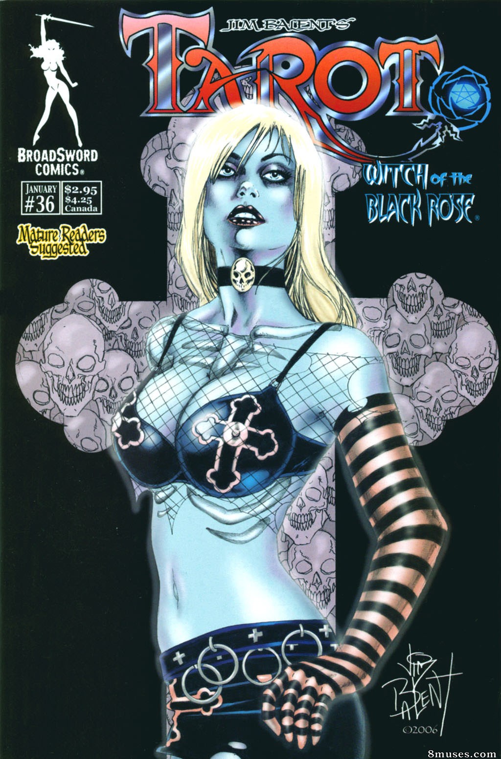 BroadSword Comics - Tarot - Witch of the Black Rose 036 - Page 2