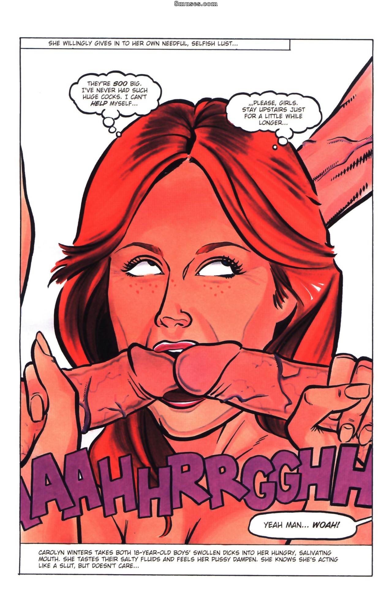 EROS Comics - Hot Moms 03 - the Homecumming - Page 12