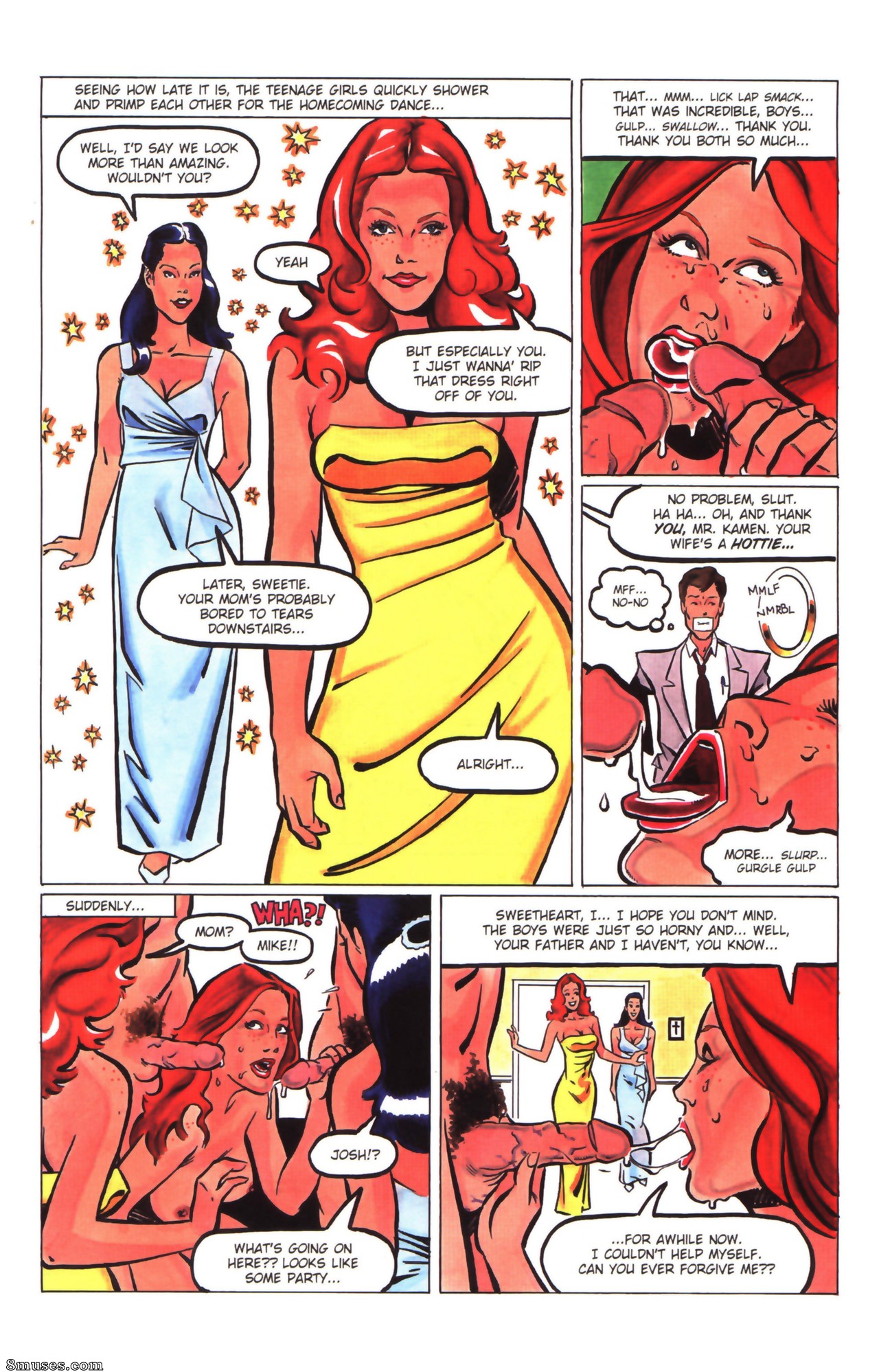 EROS Comics - Hot Moms 03 - the Homecumming - Page 21