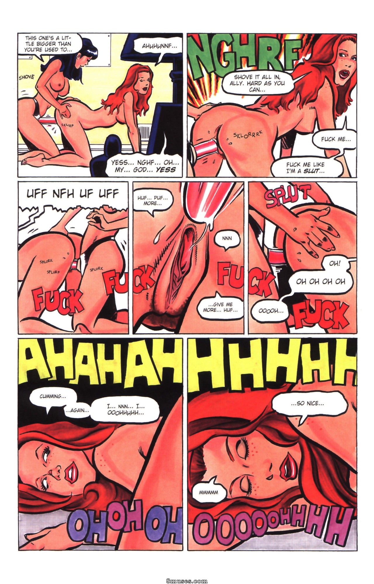 EROS Comics - Mães quentes 03 - A volta para casa - Página 9