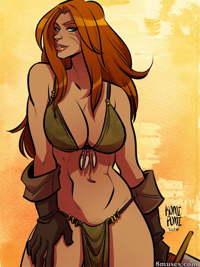 Kumi Pumi - Rowena the Barbarian - Page 1