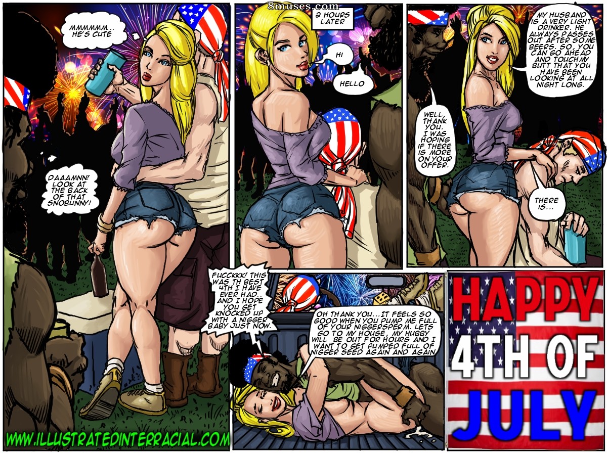 IllustratedInterracial.com Comics - Fotos de feriado - Holiday Pictures - Página 5