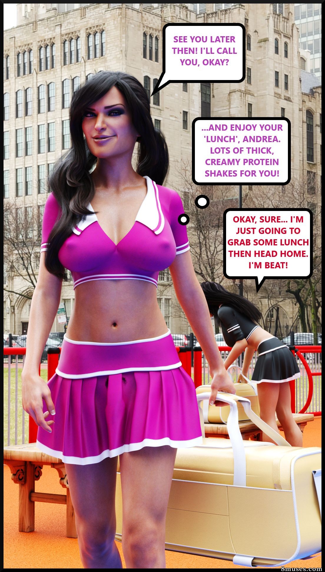 The Interracial Adventures of Andrea Cuartas - Issue 2 - Page 8
