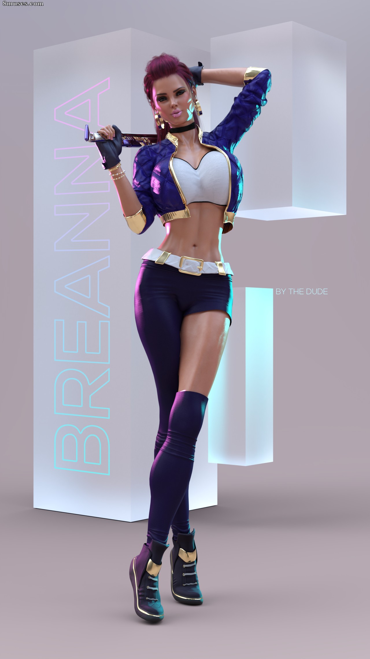 TheDude3DX - Luxúria desenfreada - Breanna KDA - Página 1