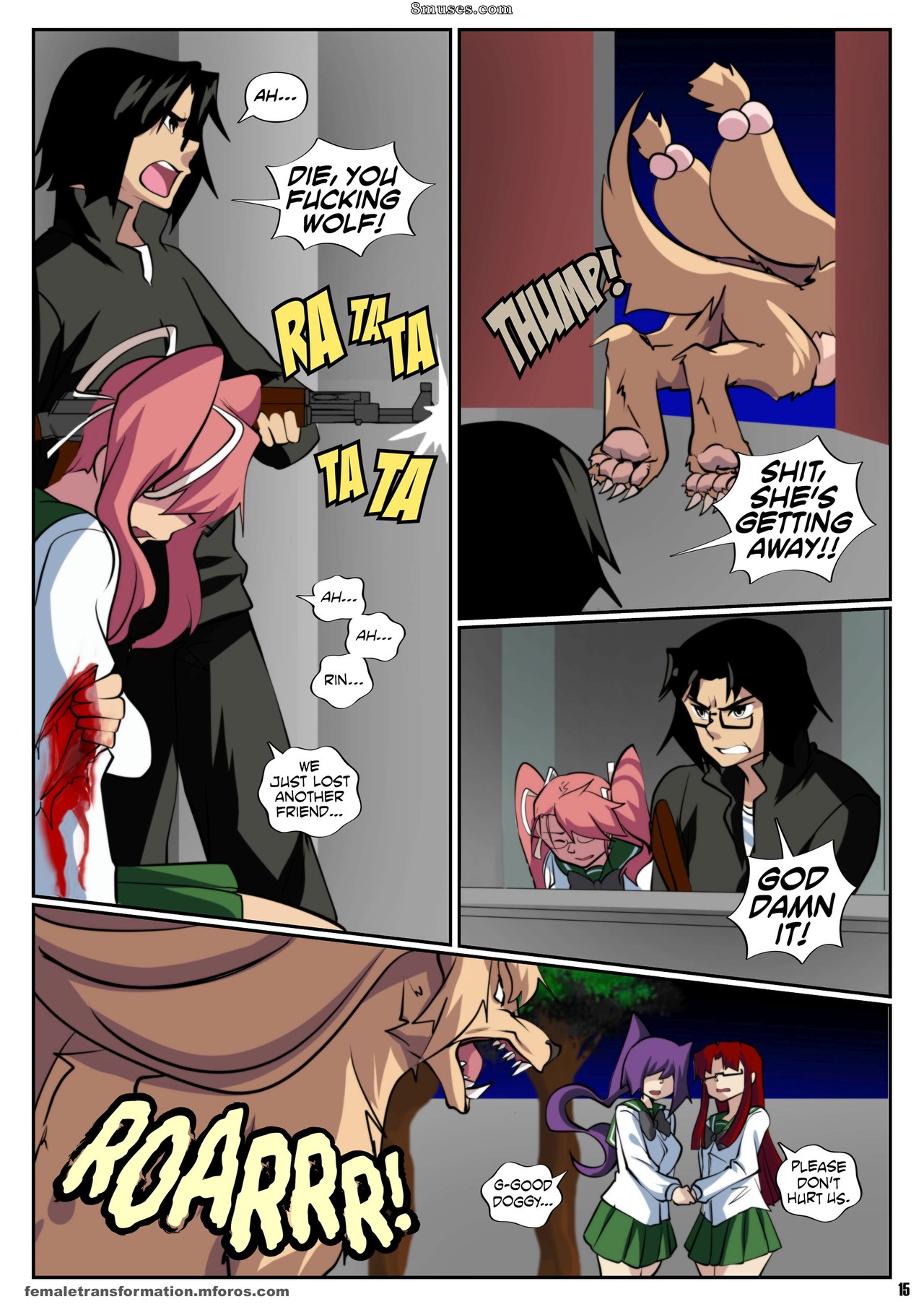 High School of the Werewolf - Issue 2 - Page 18