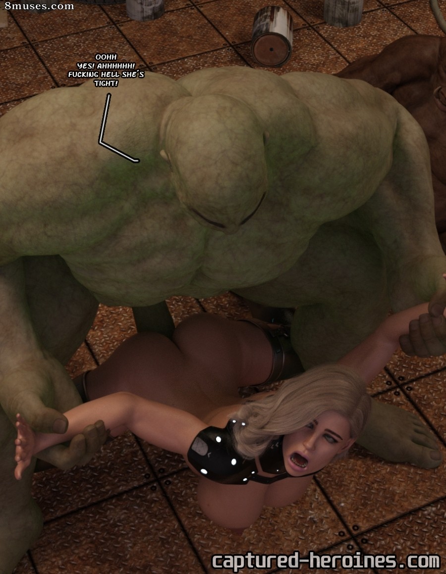 Captured-Heroines Comics - Lady Defensora - Página 40
