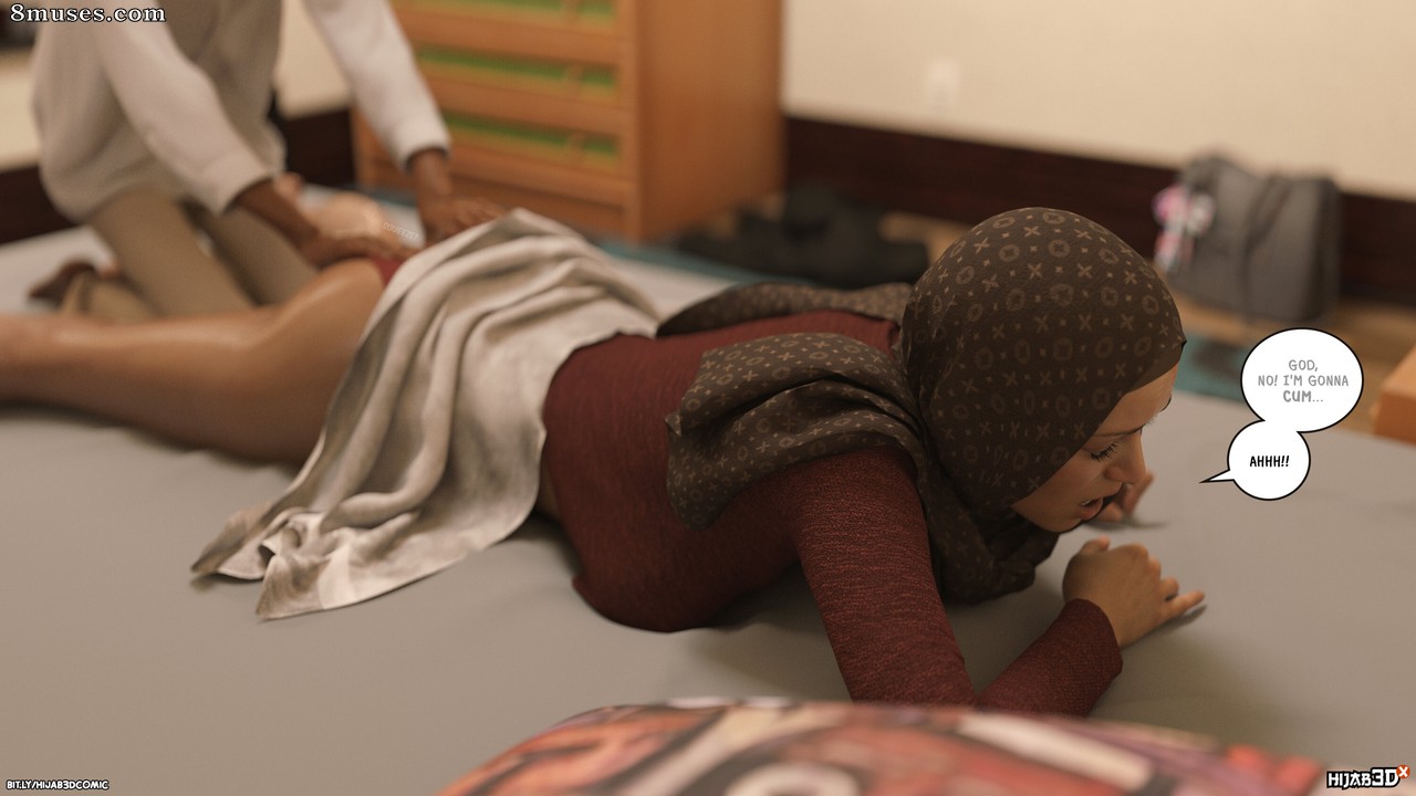 Hijab 3DX - Pérdida de control - El masajista - Página 64