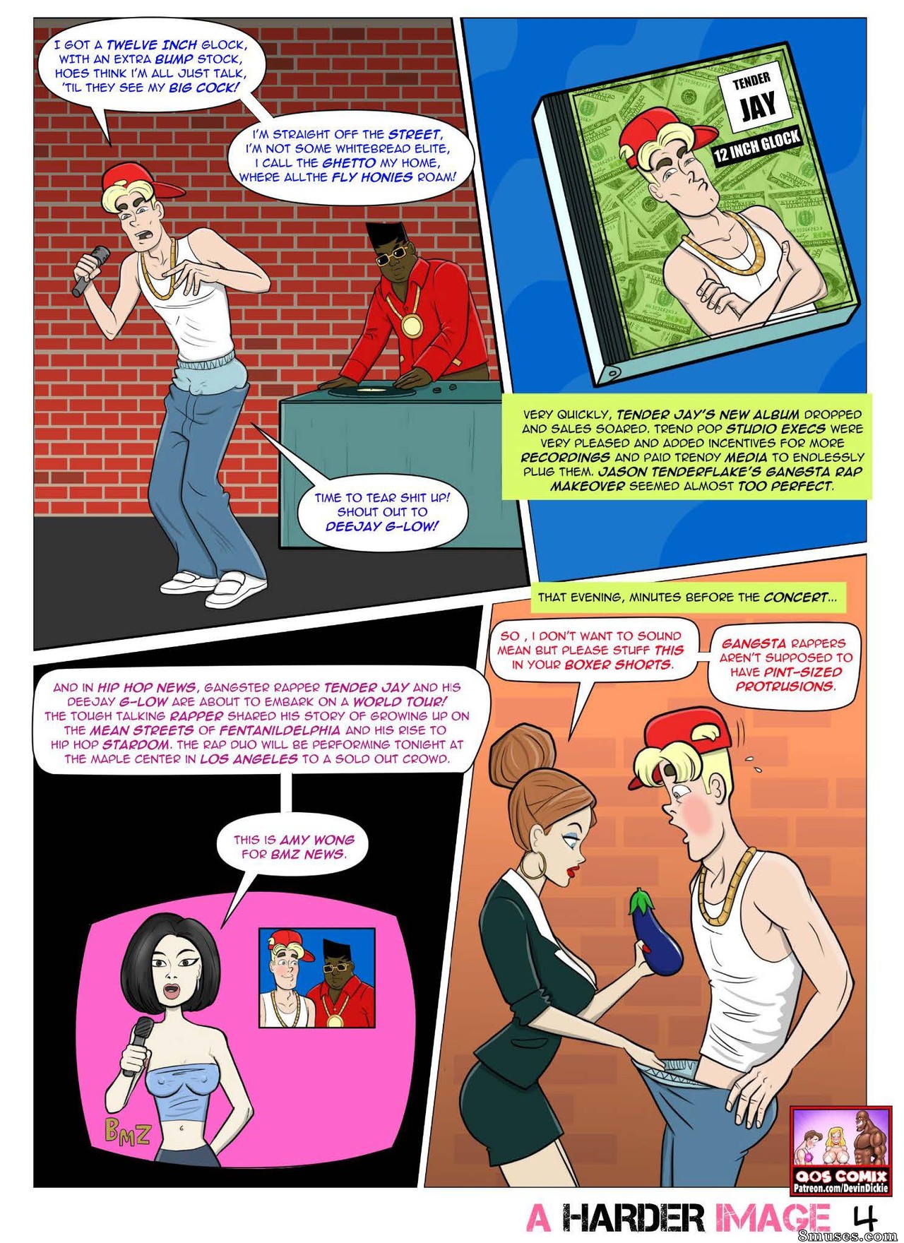 Page 5 | Devin-Dickie-Comics/A-Harder-Image | 8muses - Sex Comics