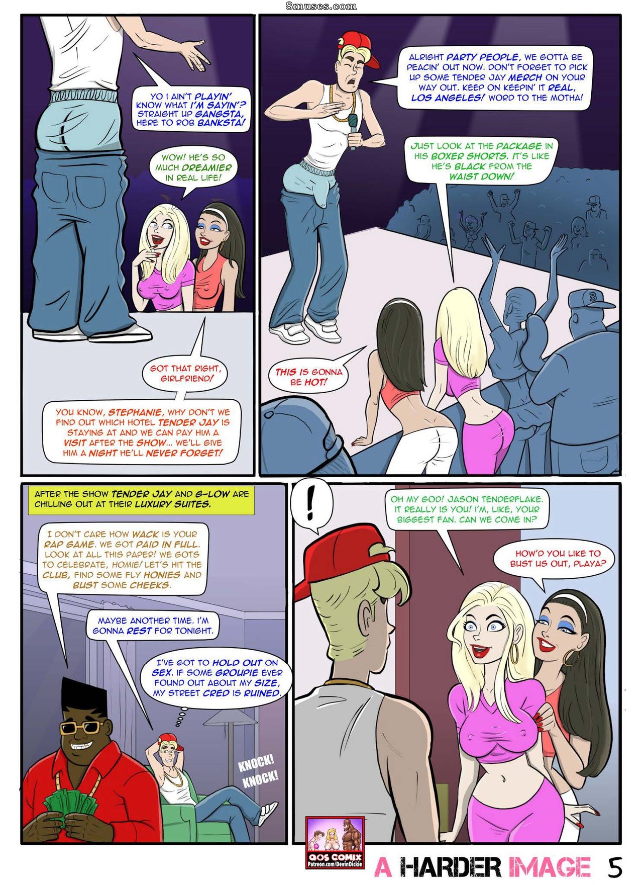 Devin Dickie Comics - A Harder Image - Page 6