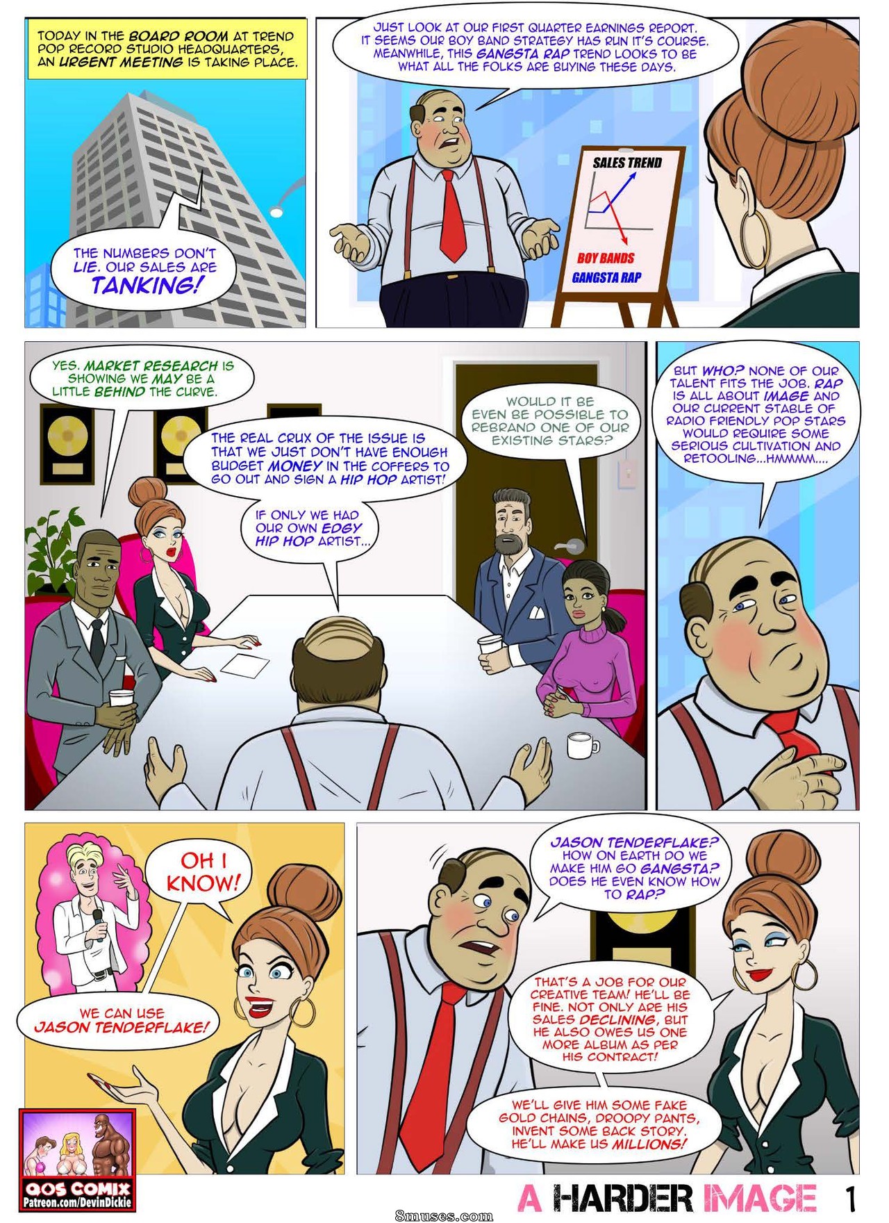 Devin Dickie Comics - A Harder Image - Page 2