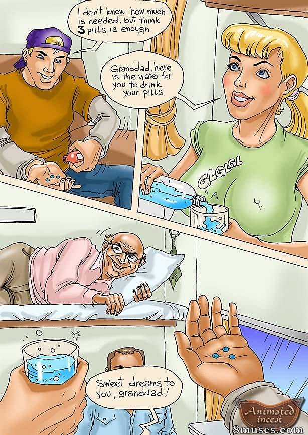 Animated Incest Comics - Indo à casa da vovó - Página 5