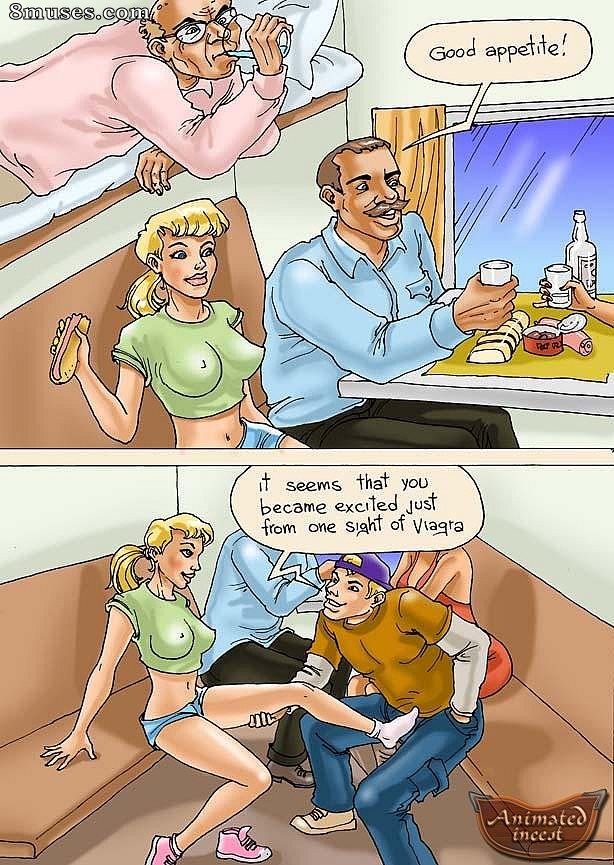 Animated Incest Comics - Indo à casa da vovó - Página 6