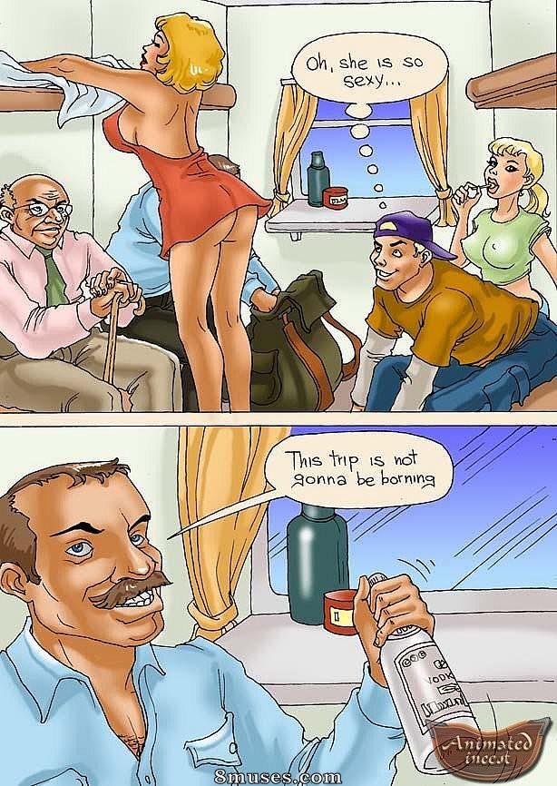 Animated Incest Comics - Indo à casa da vovó - Página 2