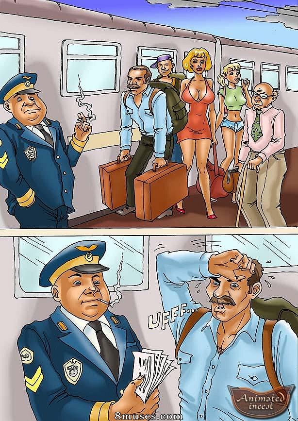 Animated Incest Comics - Indo à casa da vovó - Página 1