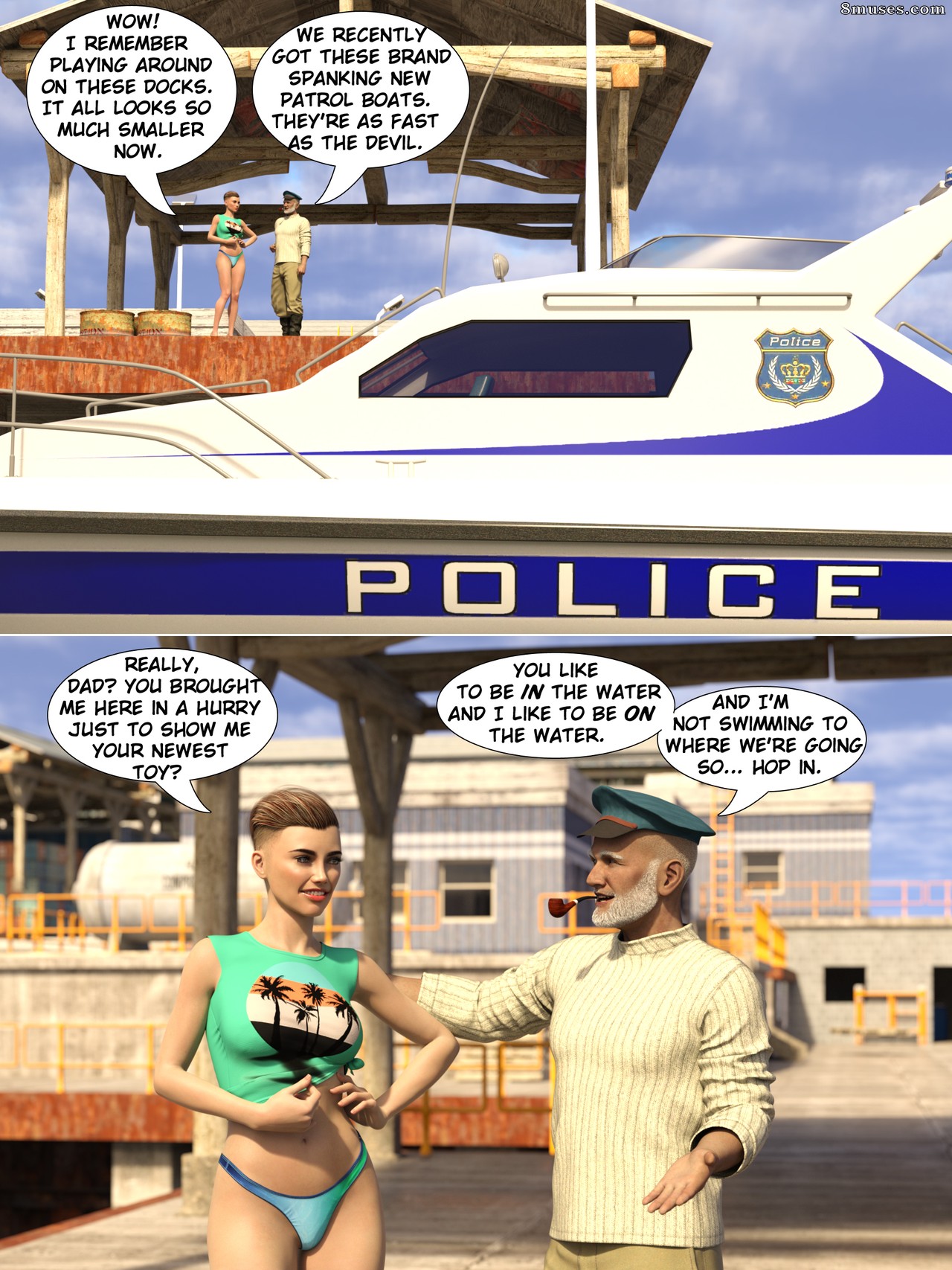 Metrobay Comix - Anjo aquático - Destino oceano - Página 105