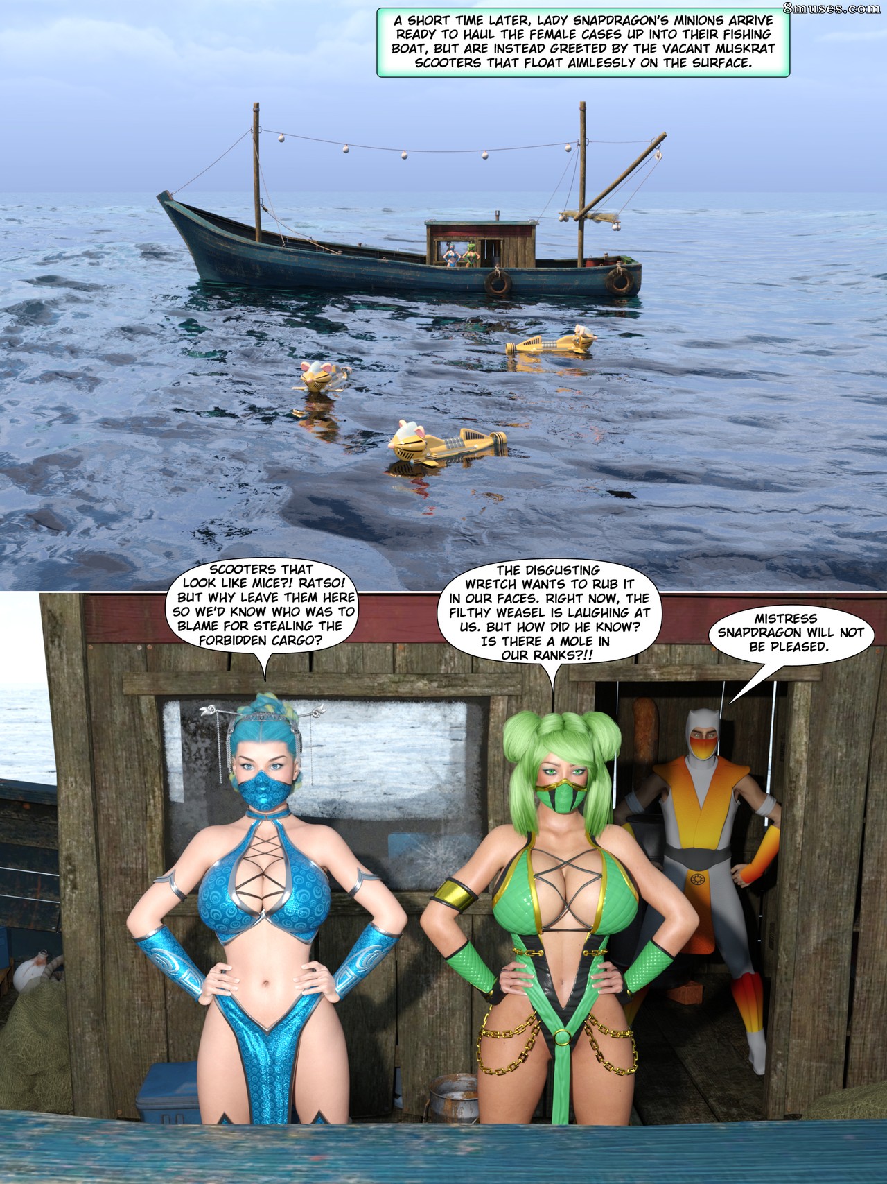 Metrobay Comix - Ángel del agua - Hacia el océano - Página 39