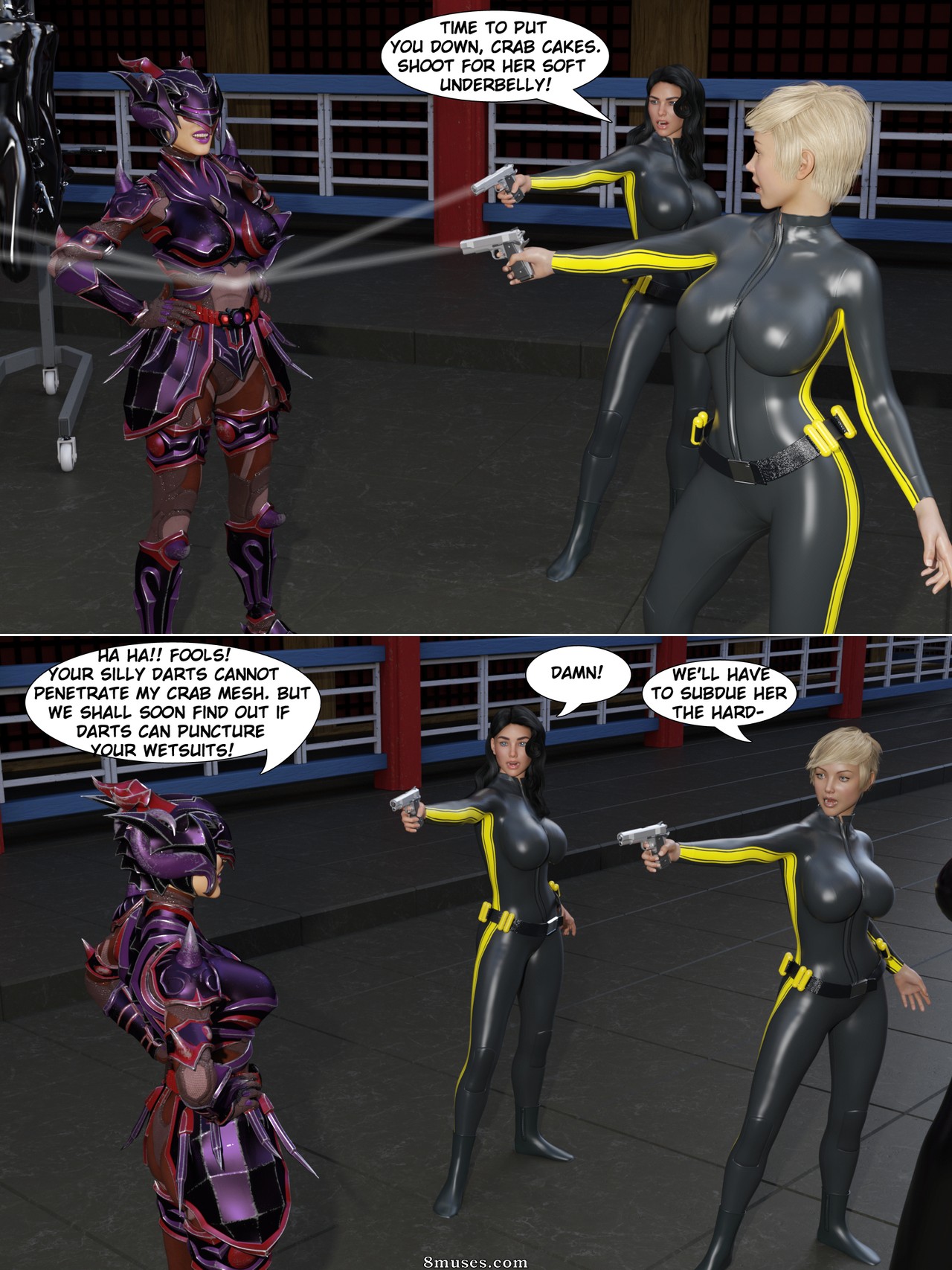 Metrobay Comix - Anjo aquático - Destino oceano - Página 13