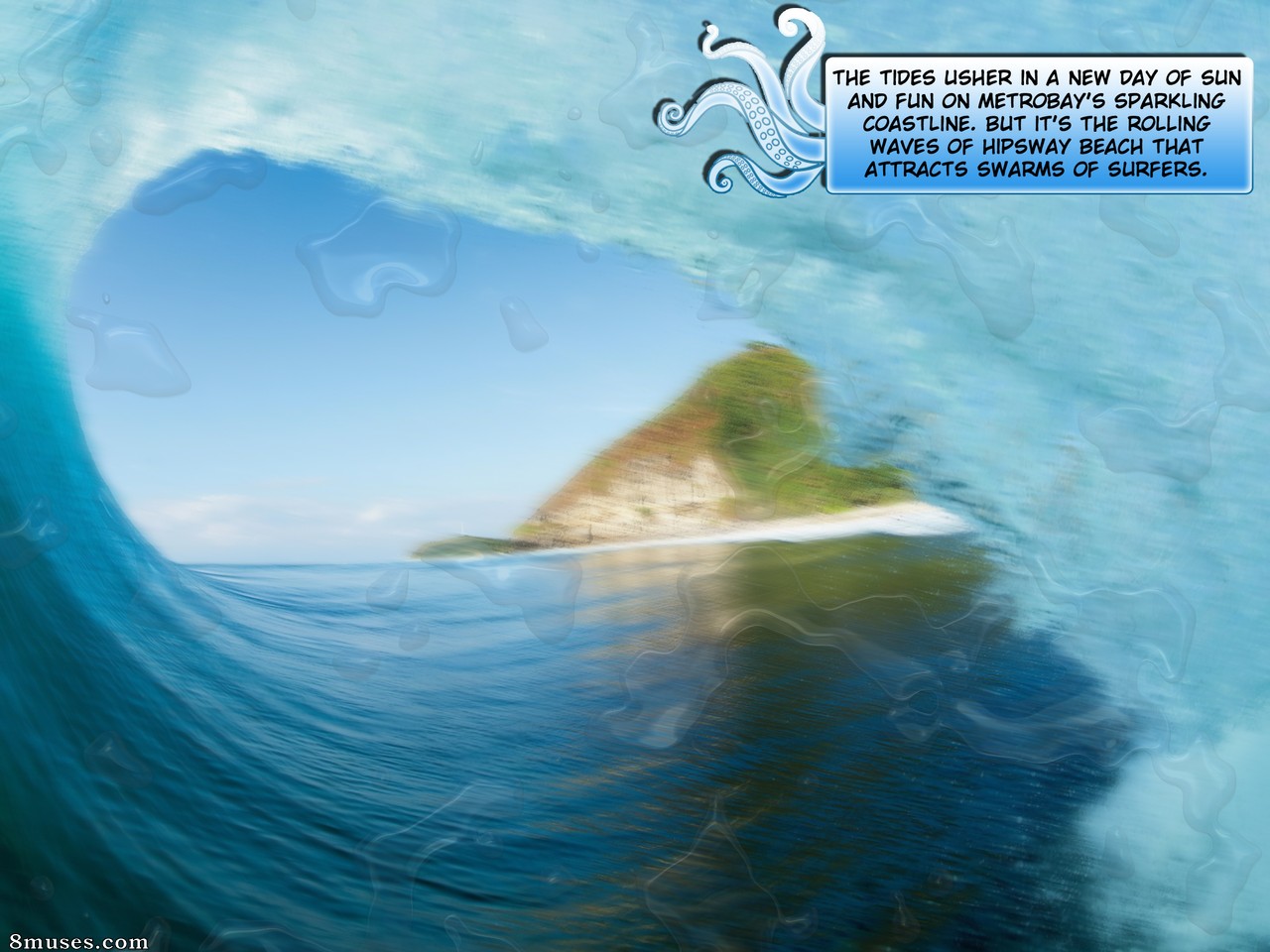 Metrobay Comix - Ángel del agua - Hacia el océano - Página 44