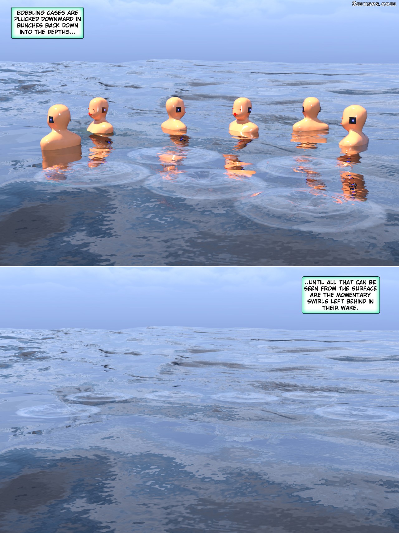 Metrobay Comix - Anjo aquático - Destino oceano - Página 38