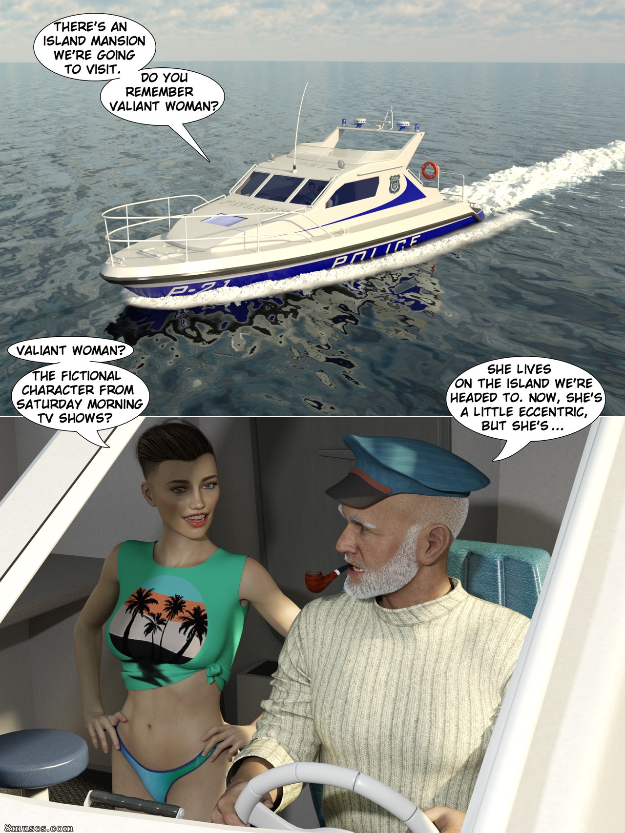 Metrobay Comix - Ángel del agua - Hacia el océano - Página 106