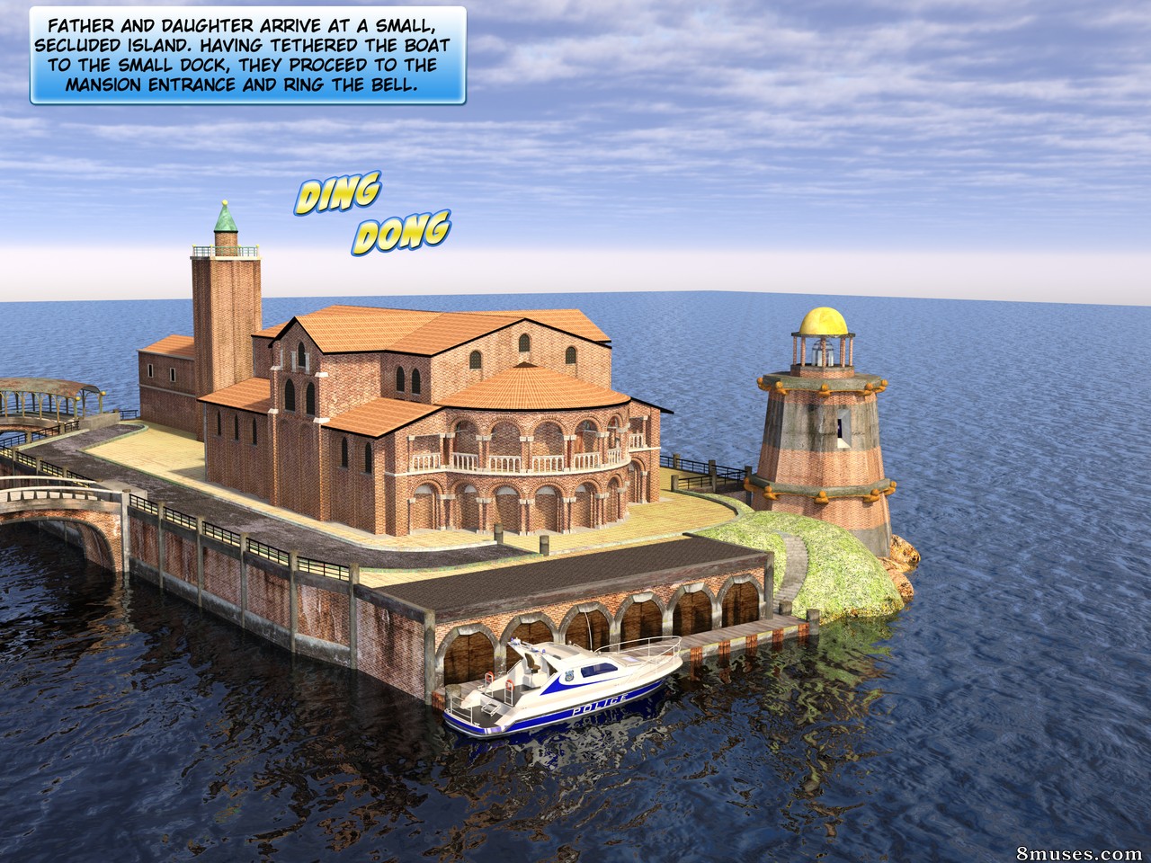 Metrobay Comix - Anjo aquático - Destino oceano - Página 108