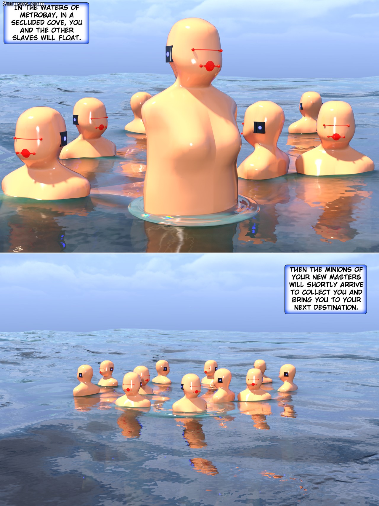Metrobay Comix - Ángel del agua - Hacia el océano - Página 26