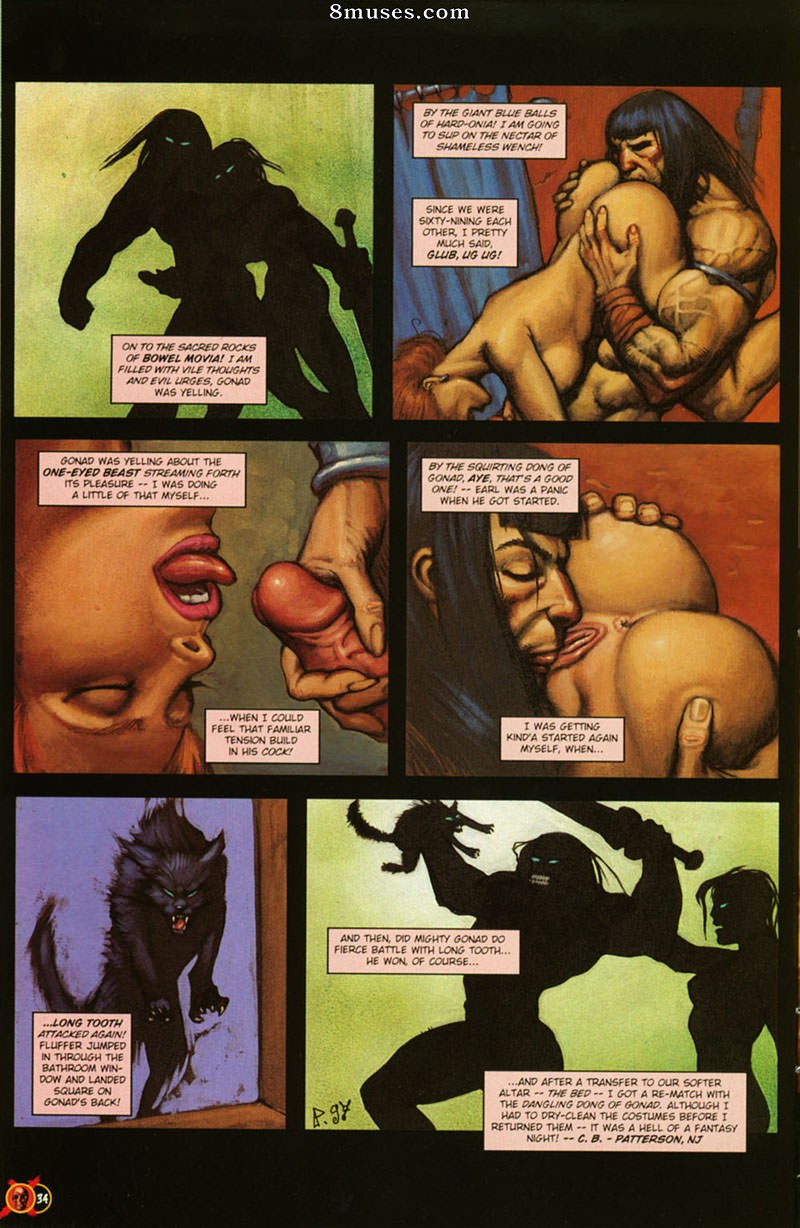 Penthouse Comics - Llamas viejas - Página 4