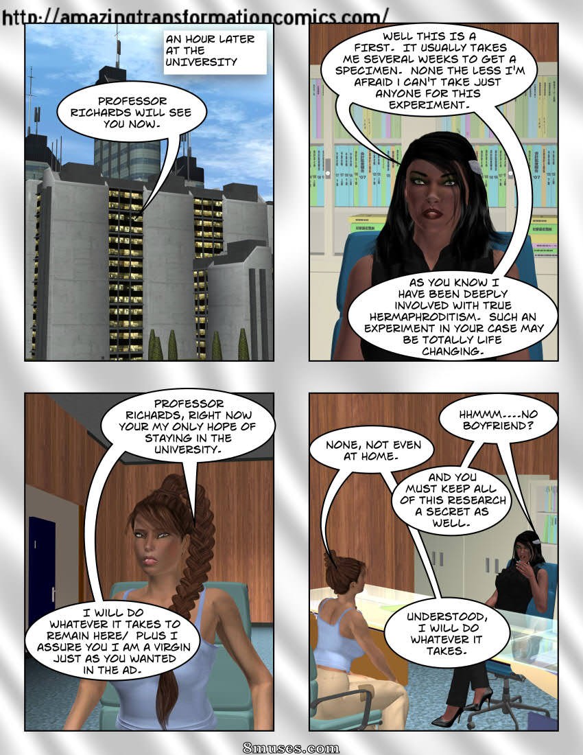 Amazing Transformation Comics - The Twisted Sisters of - Page 5