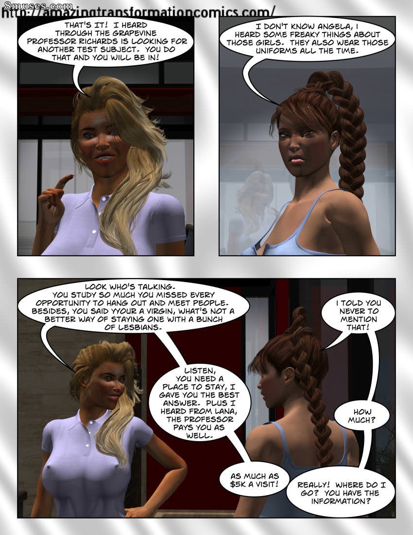 Amazing Transformation Comics - The Twisted Sisters of - Page 4