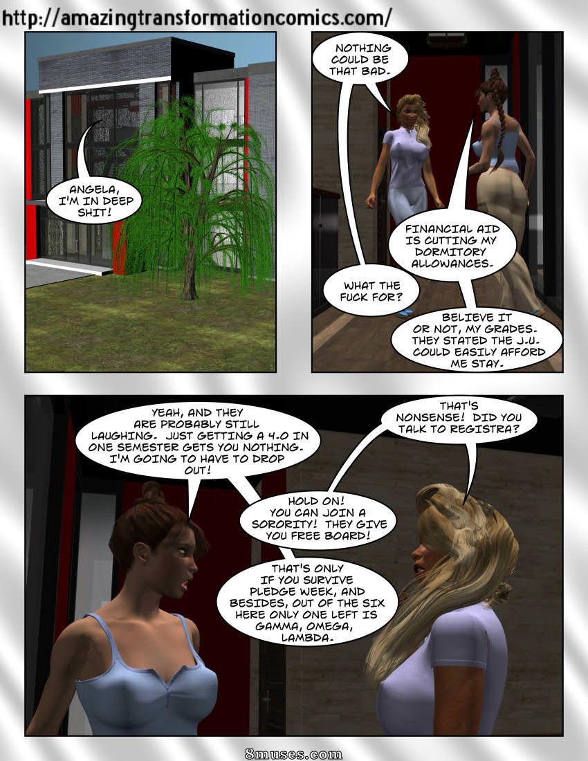 Amazing Transformation Comics - The Twisted Sisters of - Page 3
