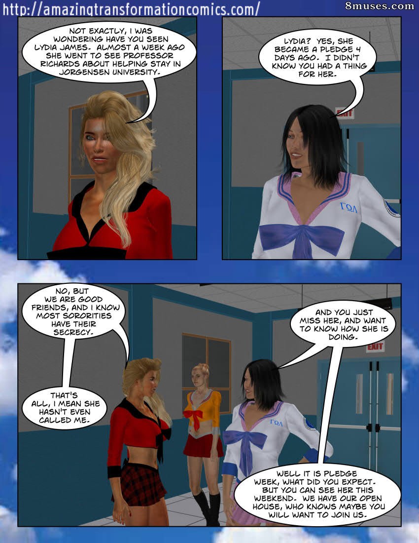 Amazing Transformation Comics - The Twisted Sisters of - Page 27