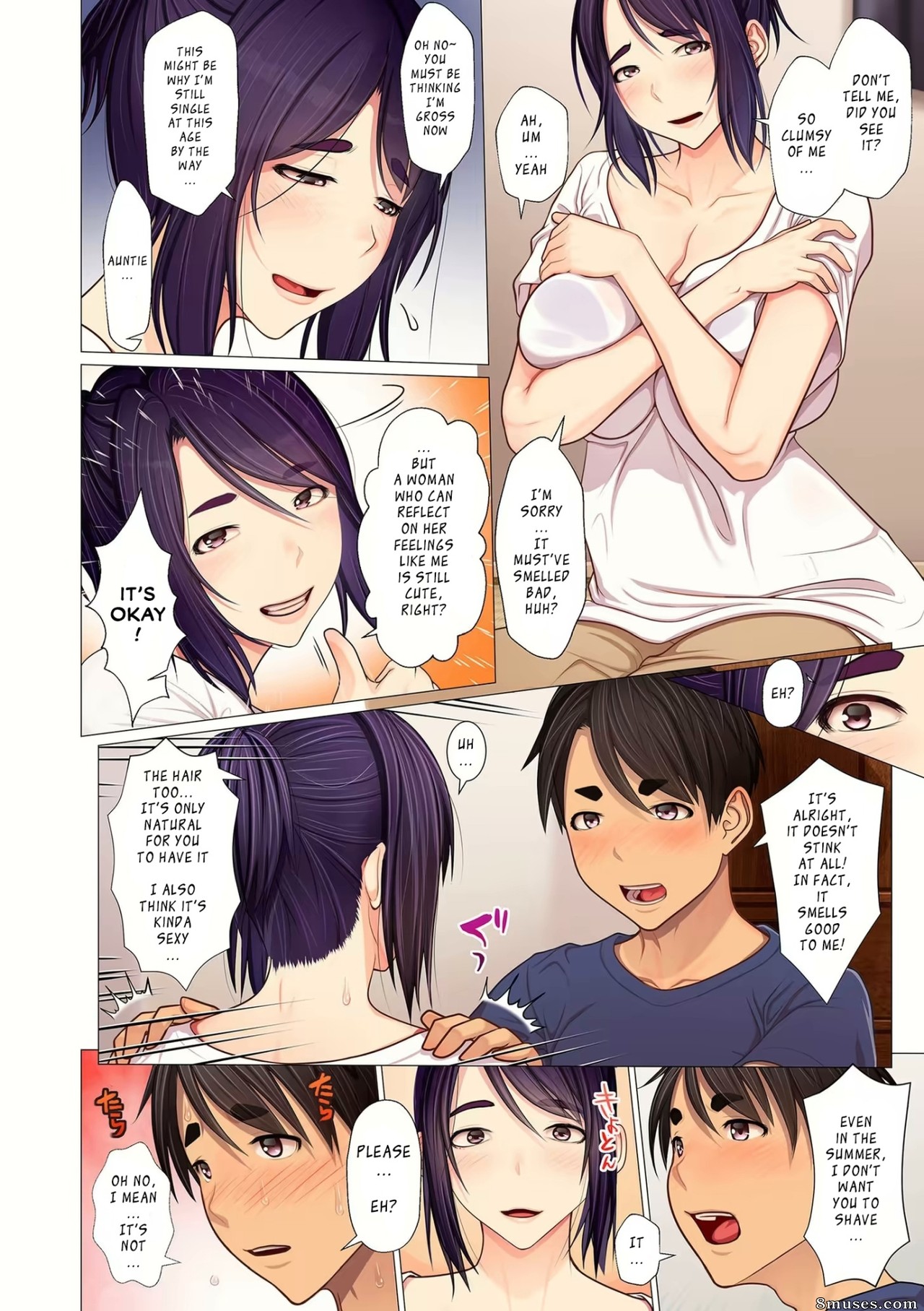 Page 6 | Hentai-and-Manga-English/Emori-Uki/Aunties-Armpits-Sweat-Oba-chan-no-Waki-to-Ase-to-etc  | 8muses - Sex Comics