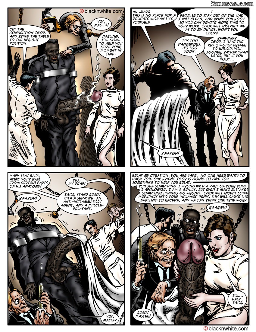 Blacknwhite.com Comics - A noiva de Frankenstein negro - Página 10